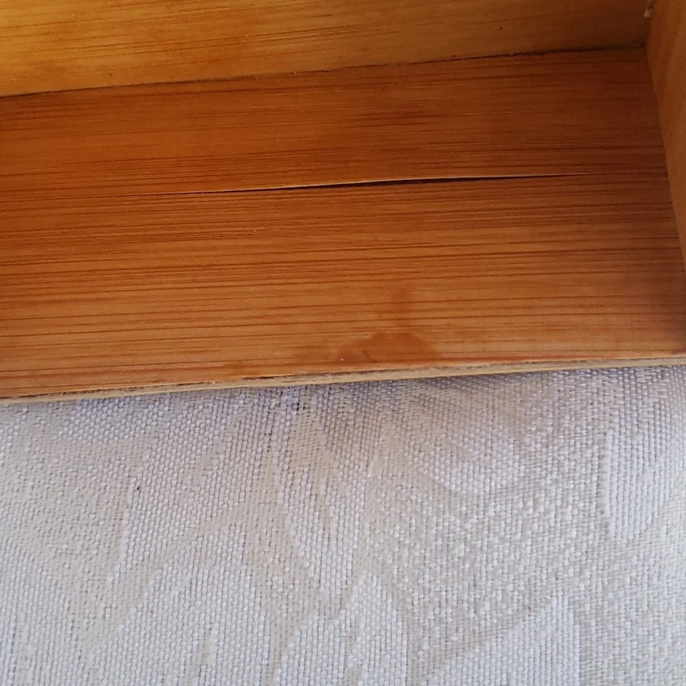 Vintage wooden trinket box